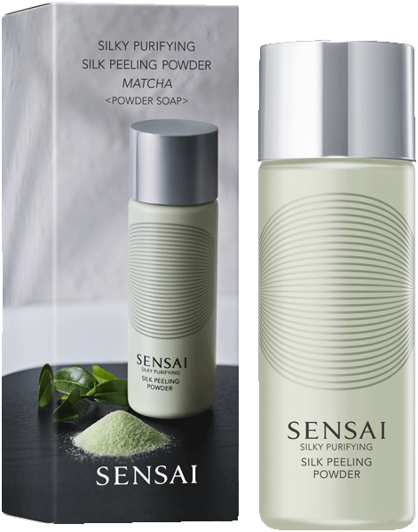 SENSAI SILKY PURIFYING SILK PEELING POWDER MATCHA