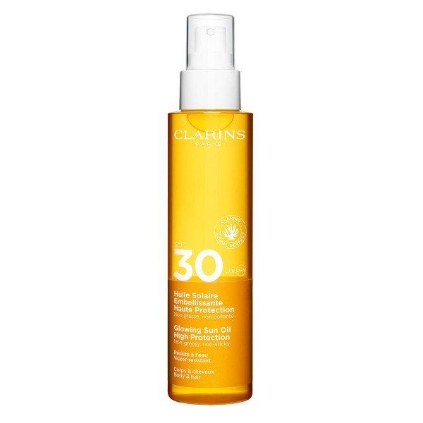 CLARINS Huile Solaire Embellissante Haute Protection SPF 30