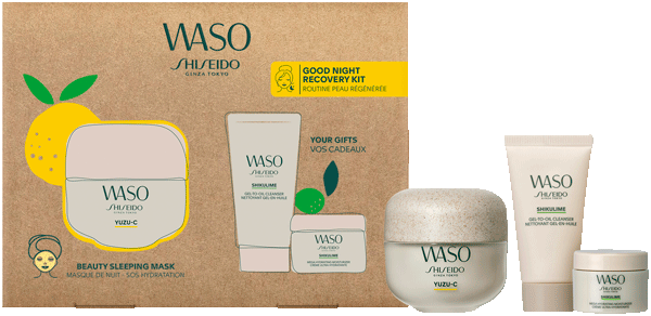 Shiseido Waso Beauty Sleeping Mask Set